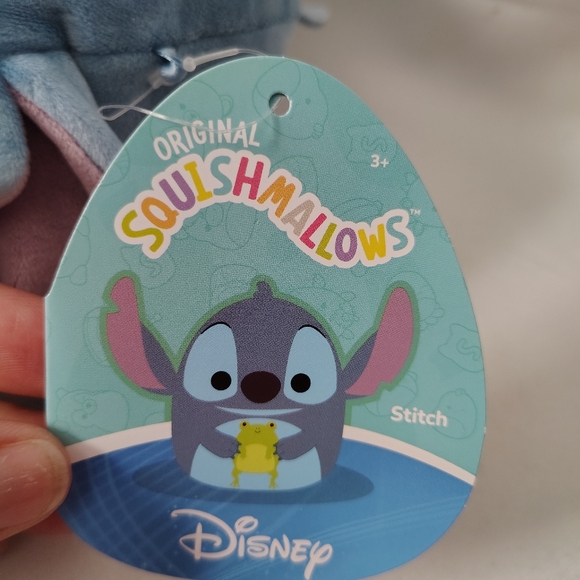 NWT Original Squishmallow 6.5 "Stitch" w/Frog Kelly Toys - Picture 8 of 10